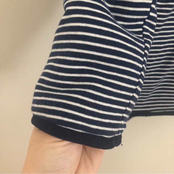 Joules Reversible Shacket Sherpa Zip Up Nautical Jacket 10/12 - Picture 5 of 7